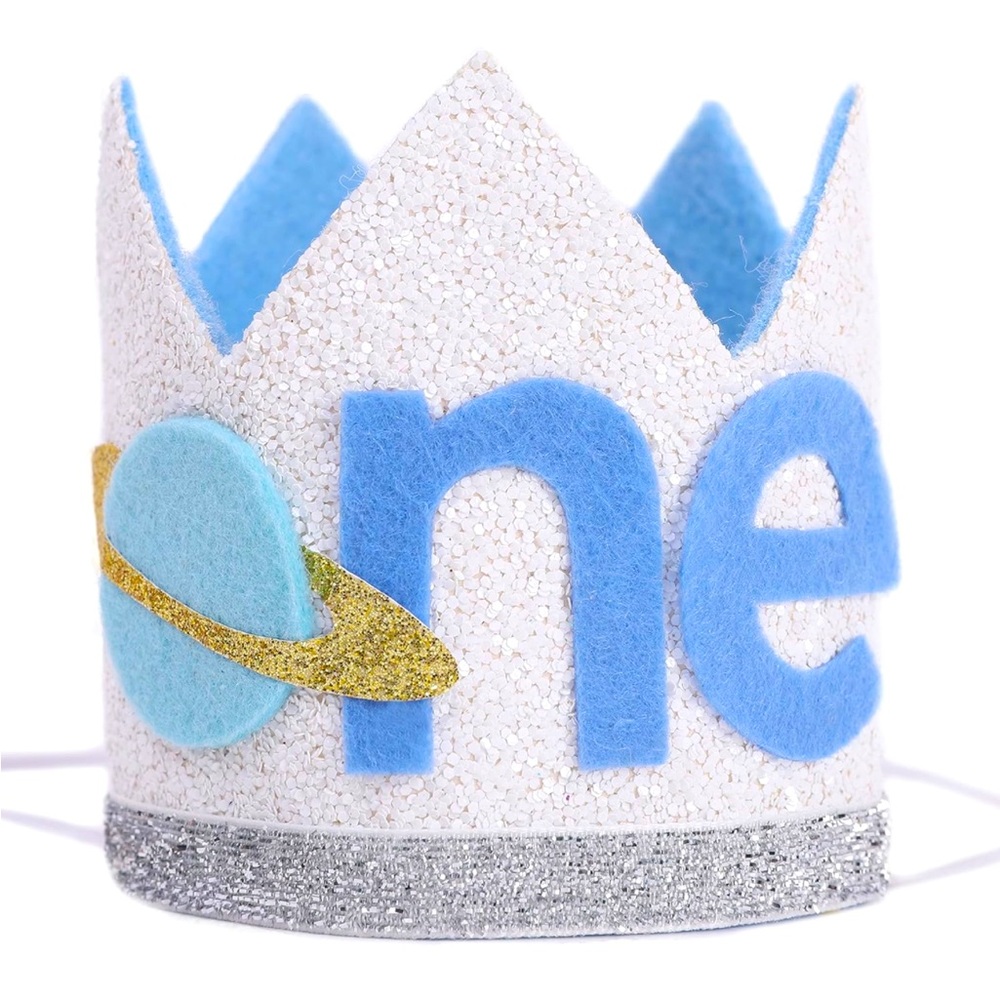 First Birthday Crown Orbiting the Sun